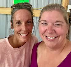 Having my garage sale and Tammy Becker stops. She said maybe she'll make it  to our next class reunion. She's in real-estate in Illinois and doing  great! Was great to see you