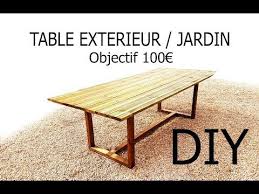 Fabriquer Une Table Exterieur Jardin Diy Facile Et Pas Cher Toutes Les Explications Dans La Video Table Exterieur Meuble Cuisine Exterieur Table Basse Jardin