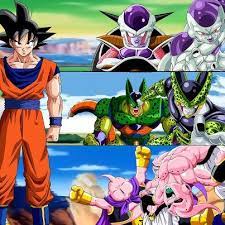 9 hunt for the dragon balls (23 chapters) the series' first arc is only one chapter longer, but it manages to cover just as much ground as the 22nd tenkaichi budokai in a short amount of time. Dbz Sagas Dragon Ball Z 34308464 403 403 By Jets Universal On Deviantart