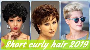 Your locks might not look dull and flat, but they can sometimes feel unruly and difficult to control. Top 20 Short Haircuts For Women With Curly Hair 2019 Youtube