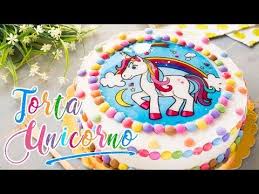 Torta Di Compleanno Unicorno Per Bambini Come Mettere L Ostia Su Una Torta Torta Di Compleanno Unicorno Torte Di Compleanno Torte Di Compleanno Per Bambini