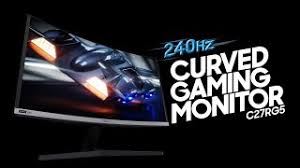 240hz Curved Gaming Monitor C27rg5 Featured Video Samsung Youtube