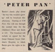 Peter Pan Bbc Radio Play March 1941 Radio Play Bbc Radio Peter Pan