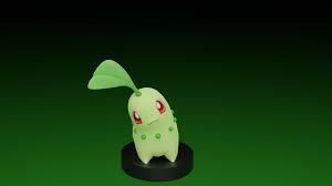 STL file pokemon chikorita・3D printer model to download・Cults
