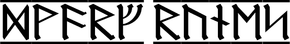 Gone are the runic days of the 3rd edition when you could even find runes which would kill specific creatures, gone are the powerful runes of the 4/5th edition where all you needed was your dwarf. Dwarf Runes 1 Font