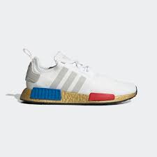 Adidas nmd r1 gold/cardbo/weiß b79760. Nmd R1 Schuh In Weiss Gold Und Silber Adidas Deutschland