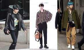 Cek fashion terkini april 2021 dan temukan harga termurah bermacam pakaian di priceprice.com. Mau Coba Fashion Pria Korea Gaya 5 Kpop Idol Ini Bisa Jadi Inspirasi Inspirasi Shopee