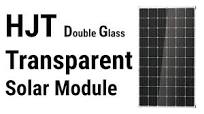 Shinetech Info: HJT High Efficiency Transparent Double Glas Bifacial Solar  Module!