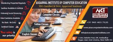 Best basic computer courses near me, government computer. Aggarwal Institute Of Computer Education Dakshin Puri Home Facebook