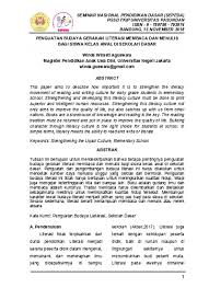 2) program literasi yang baik bersifat berimbang. Panduan Gerakan Literasi Sekolah Di Smp