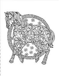 Swirls, patterns, zen horses, realistic horses, and enough detail for adults to enjoy hours of coloring. Coloring Pages Horses Donkeys Zebras Unicorns