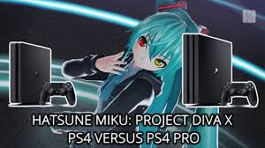 Hatsune Miku Project Diva X Ps4 Versus Ps4 Pro 1080p Hatsune Miku Miku Hatsune