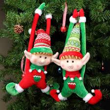 Christmas Decoration Elf Doll Plush In 2020 Christmas Elf Doll Christmas Door Decorations Christmas Tree Decorations