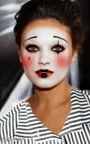 traditional french clown makeup