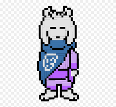 Asriel dreemurr color sprite pixel art. For Ut Lovers And Dreemurr Reborn Fans Pixel Art Undertale Toriel Clipart 4984466 Pikpng