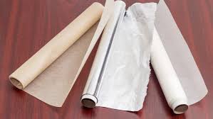 When To Use Wax Paper Parchment Plastic Wrap And Aluminum Foil In 2020 Wax Paper Foil Aluminum Foil