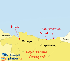 La ville de guernica est la capitale historique du pays basque qui a été détruite en 1937 par hitler. Plages Pays Basque En Espagne Liste Des Stations Balneaires Pays Basque Plages Tv