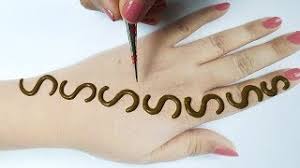 Letter scatter hiding husband name . Corona Mehndi Design Corona Virus Mehndi Design Easy Simple Mehndi Design Mehandi Design 2020 Henna Nghenhachay Net