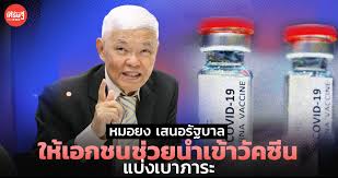 ขณะที่ แจง ปุณณาสา ภรรยาของแจ๊ส ชวนชื่น ได้โพสต์รูปสามี ที่กำลังฉีดวัคซีนโดย หมอยง พร้อมเผยว่าแจ๊ส ได้เข้าร่วมโครงการ. à¸«à¸¡à¸­à¸¢à¸‡ à¹€à¸ªà¸™à¸­à¸£ à¸à¸šà¸²à¸¥ à¹ƒà¸« à¹€à¸­à¸à¸Šà¸™à¸Š à¸§à¸¢à¸™à¸³à¹€à¸‚ à¸²à¸§ à¸„à¸‹ à¸™ à¹à¸š à¸‡à¹€à¸šà¸²à¸ à¸²à¸£à¸°