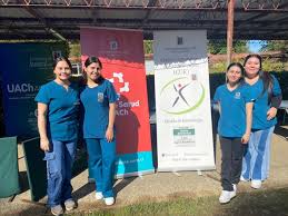 Estudiantes de Kinesiología atienden a corredores en Pucón Trail Rain y  Trail Bienvenida UACh