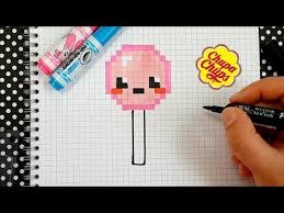 Tuto Pixel Art Comment Dessiner Une Sucette Kawaii Youtube Youtube