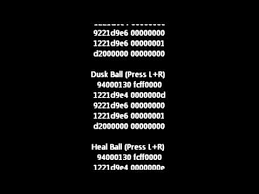 Pokemon White 2 Action Replay Cheat Codes Us Youtube