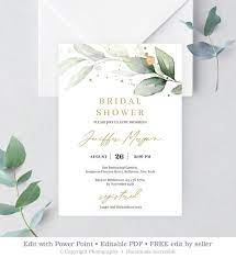 Eucalyptus Geometric Bridal Shower Invitation Zazzle Com In 2020 Bridal Shower Invitations Free Bubbly Bridal Shower Bridal Shower Invitations