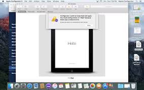 Network Error When Using Automatic Preparation In Apple Configurator 2 Jamf Nation