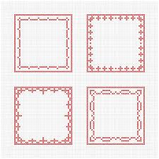 Bom fim de semana para vocês. Skandinavischen Stil Kreuzstichmuster Traditionelle Biscornu Design Geometrische Redwork Ornament Fur Die Stickerei Perfekt Fur Weihnachtsentwurf Kreuzstich Grenze Rahmen Vektor Illustration Lizenzfrei Nutzbare Vektorgrafiken Clip Arts