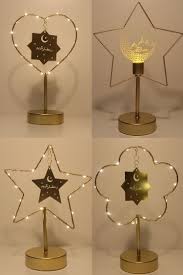 فوانيس رمضان فخمة ذهبي بالبطاريات in 2021 novelty lamp table lamp decor