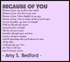 I Love You Because Poems