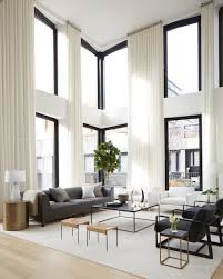18 Interiors With Stunning Windows Luxury Living Room Minimalist Living Room Apartment Living Room