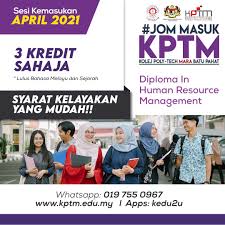 Pengenalan latihan adalah suatu proses memperolehi dan memperbaiki kemahiran latihan ini diadakan di dalam dan di luar negeri bagi mendapatkan sijil, diploma atau ijazah yang diiktiraf. Kptm Batu Pahat On Twitter Ingin Sambung Belajar Apa Pilihan Saya Kptm Batu Pahat Menawarkan Program Yang Menarik Untuk Ambilan April 2021 Ini Diploma Pengurusan Sumber Manusia R 345 4 0042 03 2025 Mqa Fa 5017 Https T Co Vlbg7melsg