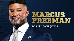 Notre Dame HC Marcus Freeman Post-Stanford