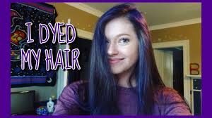 All of those trendy shades you see on your instagram feed are a huge commitment for brunettes, as they require stripping naturally dark hair with peroxide. Dyeing My Hair Purple Without Bleach Youtube