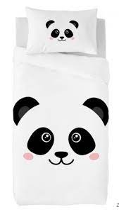 dekbedovertrek pandabeer dieren dekbedovertrek zavelo 100 katoen dekbedovertrek kawaii kamer witte dekbedovertrekken