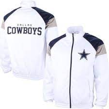 Mens Dallas Cowboys White Mesh Overlay Track Jacket Dallas Cowboys Cowboys Dallas Cowboys Outfits