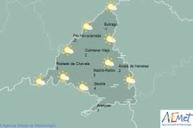 Previsión del tiempo para madrid (comunidad autónoma de madrid, españa) emitida : El Tiempo En Madrid Para Hoy Martes 9 De Febrero