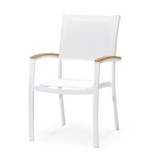 Chaise De Jardin Avec Accoudoirs Blanche Empilable Italica Chaises De Jardin Meubles De Jardin Tous Les Meubles Mobilier De Salon Meuble Jardin Meuble Deco