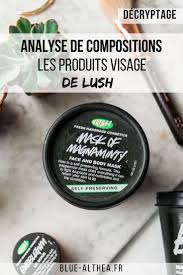 Analyse De Compositions Les Produits Visage De Lush Recette Beaute Gommage Naturel Soins De La Peau Naturels