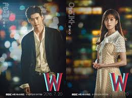 Korean Drama W Reveals Posters With Lee Jong Suk And Han Hyo Joo Lee Jong Suk Korean Drama W Korean Drama