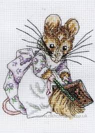 Beatrix Potter Hunca Munca Cross Stitch Kit