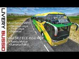 Gaes buat kalian yang mau tau download livery bus simulator indonesia bisa cek di video gue yang lain nyafollowinstagram. Bussid Mod Sr2 Wsp Serta Mbs Karunia Bakti Restu Mulya Bluestar Sinar Jaya Harapan Jaya