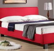 Small Double Red Fabric Inspire Bed Frame - 4ft Small Double