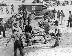 Survivors of the indianapolis en route to a hospital on pelelieu following their rescue, early august 1945. Oldest Survivor Of Uss Indianapolis Has Died At 98 Abc News