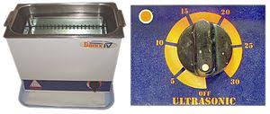 Put water and a tablespoon of ammonia. Ultrasonic Cleaning Wikipedia