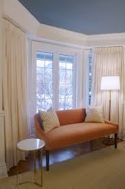 How to dress every window in your home, even the weird ones. Drapery For Bay Windows Rebecca Hay Designs Inc