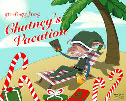 Relaxed happy santa claus taking a beach vacation after christmas #1371113 by pushkin. Stats Of Narrative Telephone Chutney S Christmas Vacation Critrolestats