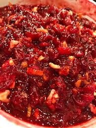 Give some zing to your traditional cranberry sauce recipe by adding jalapeño and lime. Baked Cranberry Walnut Relish My Kitchen Calls