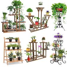 Various Kinds Of Metal Wooden Bamboo Outdoor Indoor Pot Plant Stand Home Garden Patio Decor Flower Pot Plan House Plants Decor Plant Stand Indoor Plant Decor